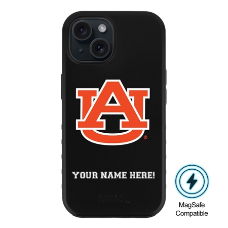 Guard Dog MagSafe Auburn Tigers Personalized Case for iPhone 15 Plus 
