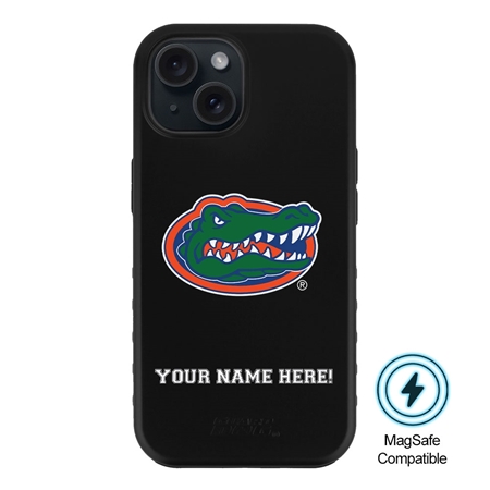 Guard Dog MagSafe Florida Gators Personalized Case for iPhone 15 Plus 
