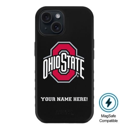 Guard Dog MagSafe Ohio State Buckeyes Personalized Case for iPhone 15 Plus 
