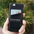 Brainerd Baptist Card Keeper Leather Phone Wallet with RFID Protection - Logo
