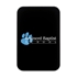Brainerd Baptist MagSafe Battery Pack Phone Charger - Black - 2c Logo
