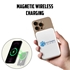 Brainerd Baptist MagSafe Battery Pack Phone Charger - White - 2c Logo
