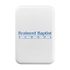 Brainerd Baptist MagSafe Battery Pack Phone Charger - White - Logo
