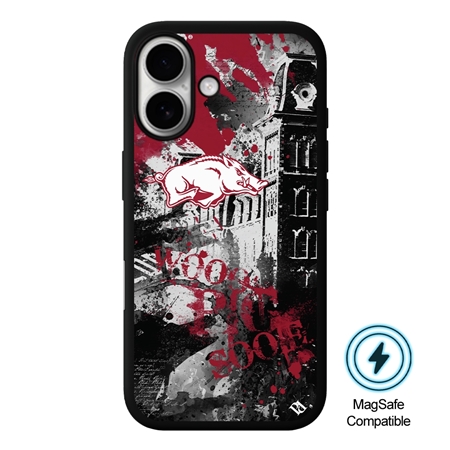 Guard Dog MagSafe Arkansas Razorbacks PD Spirit Case for iPhone 16
