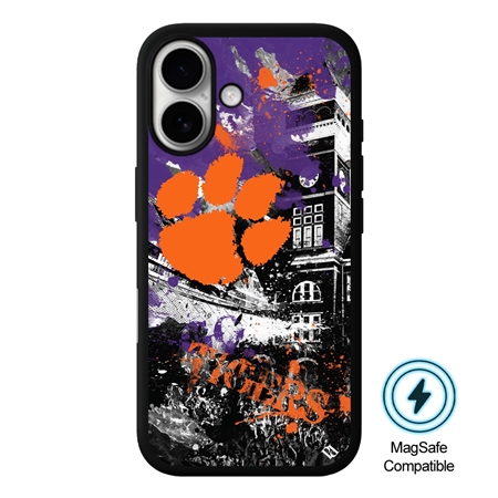 Guard Dog MagSafe Clemson Tigers PD Spirit Case for iPhone 16
