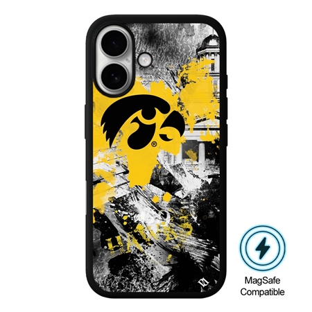 Guard Dog MagSafe Iowa Hawkeyes PD Spirit Case for iPhone 16
