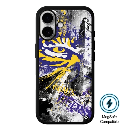 Guard Dog MagSafe LSU Tigers PD Spirit Case for iPhone 16
