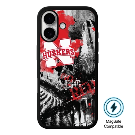 Guard Dog MagSafe Nebraska Cornhuskers PD Spirit Case for iPhone 16
