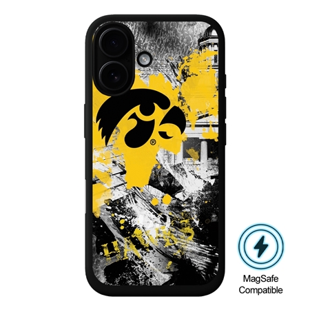 Guard Dog MagSafe Iowa Hawkeyes PD Spirit Case for iPhone 16 Plus
