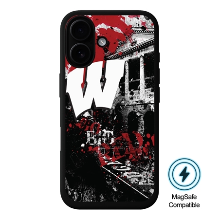 Guard Dog MagSafe Wisconsin Badgers PD Spirit Case for iPhone 16 Plus
