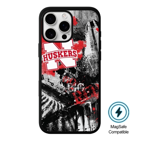Guard Dog MagSafe Nebraska Cornhuskers PD Spirit Case for iPhone 16 Pro
