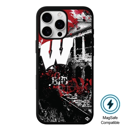 Guard Dog MagSafe Wisconsin Badgers PD Spirit Case for iPhone 16 Pro
