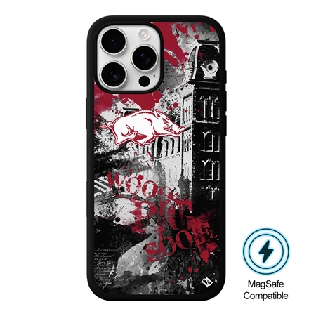 Guard Dog MagSafe Arkansas Razorbacks PD Spirit Case for iPhone 16 Pro Max
