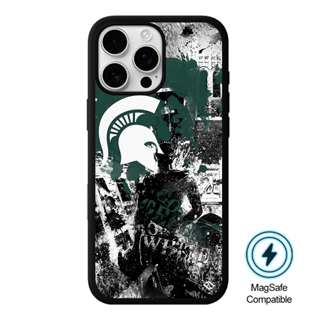 Guard Dog MagSafe Michigan State Spartans PD Spirit Case for iPhone 16 Pro Max
