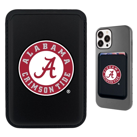 Alabama Crimson Tide Magnetic Credit Card Holder/Phone Wallet
