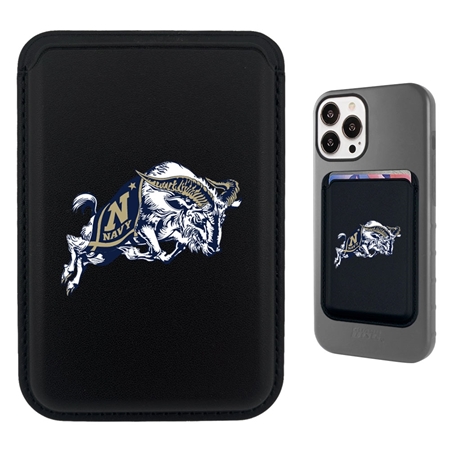 Navy Midshipmen Magnetic Credit Card Holder/Phone Wallet

