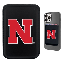 
Nebraska Cornhuskers Magnetic Credit Card Holder/Phone Wallet