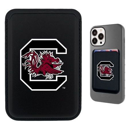 South Carolina Gamecocks Magnetic Credit Card Holder/Phone Wallet

