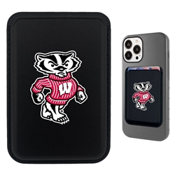 
Wisconsin Badgers Magnetic Credit Card Holder/Phone Wallet