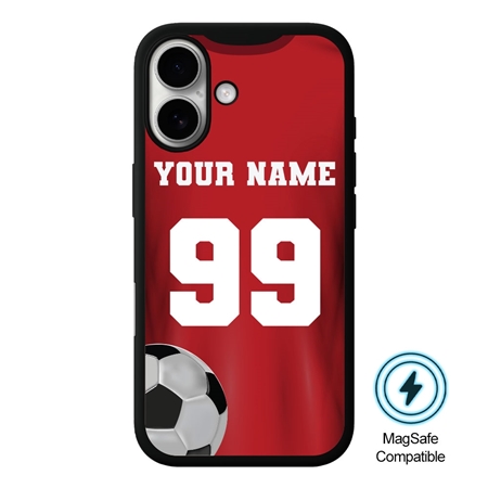 Team Soccer Jersey MagSafe Case for iPhone 16
