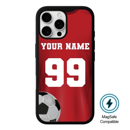 Team Soccer Jersey MagSafe Case for iPhone 16 Pro Max
