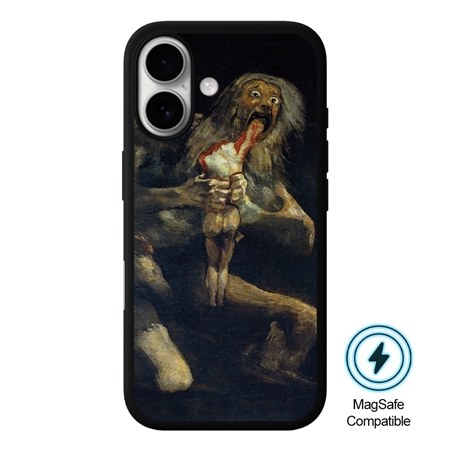 Famous Art Case for iPhone 16 (de Goya - Saturno Devouring his Son) 
