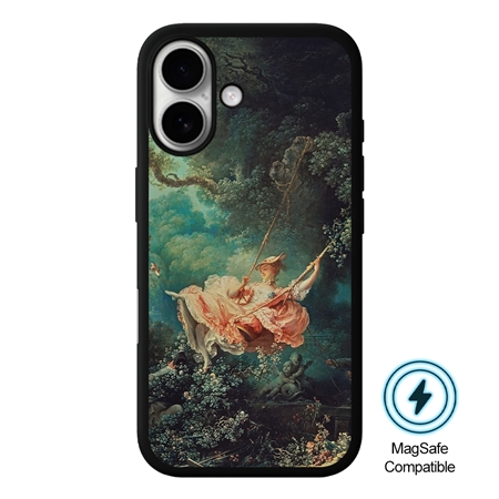 Famous Art Case for iPhone 16 (Fragonard - The Swing) 
