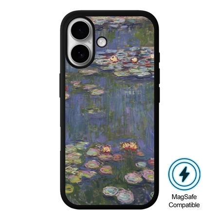 Famous Art Case for iPhone 16 (Monet - Water Lilies) 
