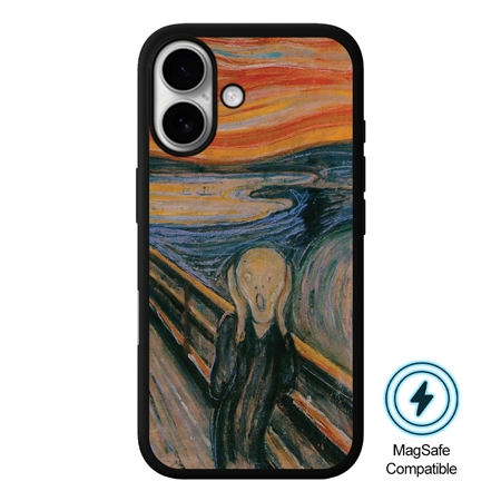 Famous Art Case for iPhone 16 (Munch - The Scream) 
