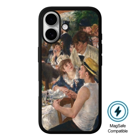 Famous Art Case for iPhone 16 (Renoir - Luncheon of The Boating Party) 
