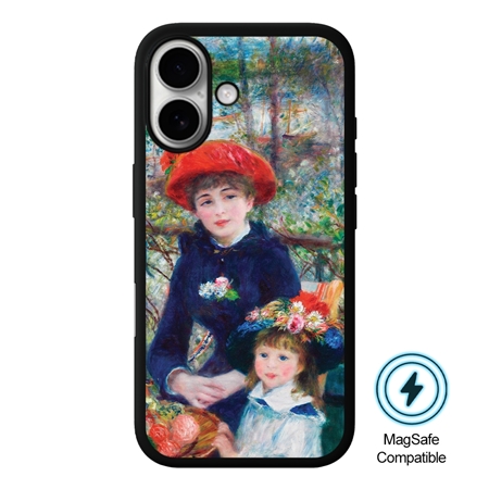Famous Art Case for iPhone 16 (Renoir - Two Sisters) 
