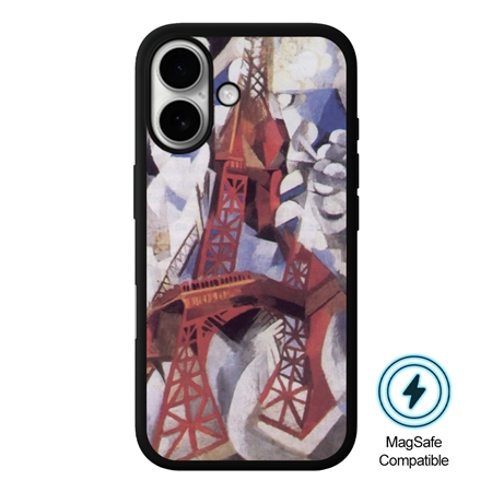 Famous Art Case for iPhone 16 (Delaunay - The Red Tower) 
