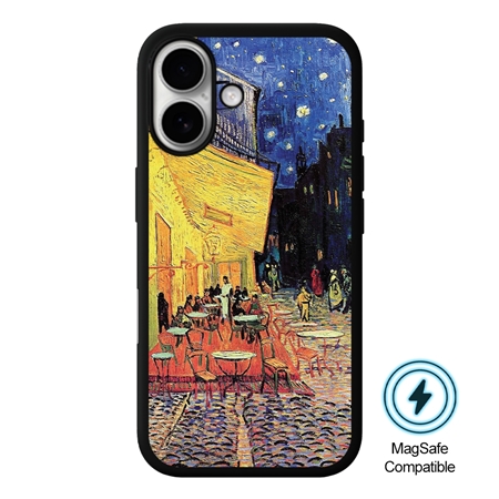 Famous Art Case for iPhone 16 (Van Gogh - Café Terrace at Night) 
