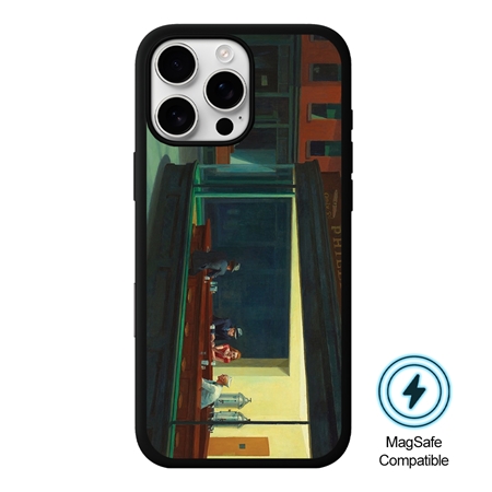 Famous Art Case for iPhone 16 Pro Max (Hopper - Nighthawks) 
