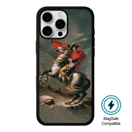 Famous Art Case for iPhone 16 Pro Max (David - Napoleon Crossing The Alps) 
