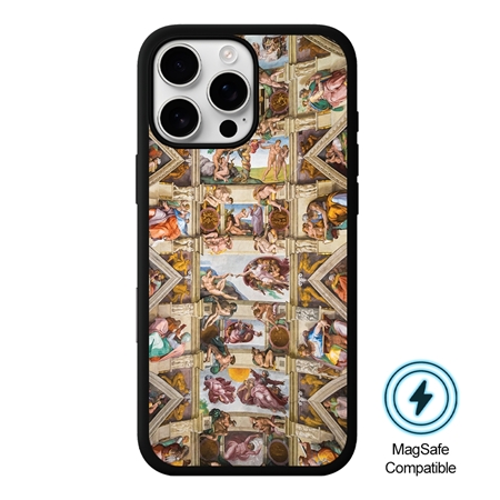 Famous Art Case for iPhone 16 Pro Max (Rafael - Sistine Chapel) 
