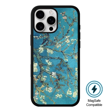 Famous Art Case for iPhone 16 Pro Max (Van Gogh - Branches with Almond Blossoms) 
