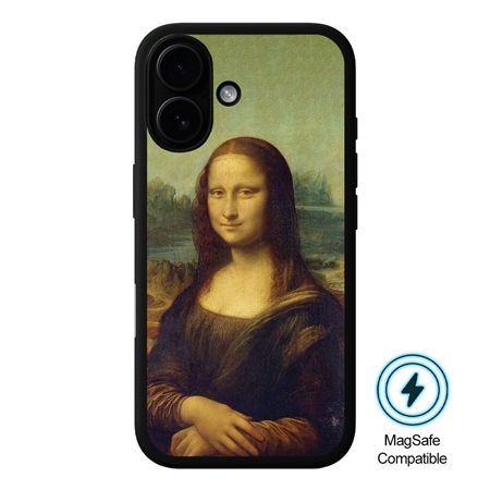 Famous Art Case for iPhone 16 Plus (da Vinci - Mona Lisa) 
