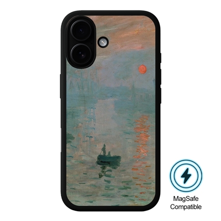 Famous Art Case for iPhone 16 Plus (Monet - Impression Sunrise) 
