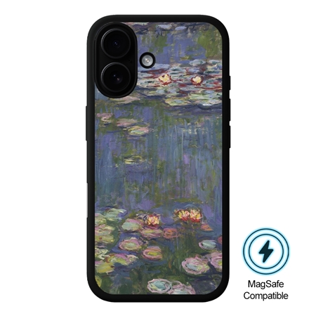 Famous Art Case for iPhone 16 Plus (Monet - Water Lilies) 
