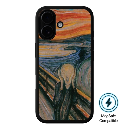 Famous Art Case for iPhone 16 Plus (Munch - The Scream) 
