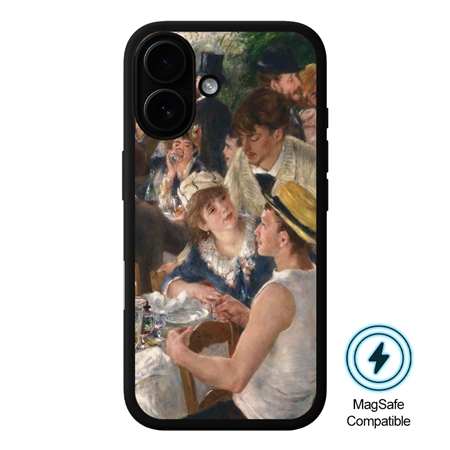 Famous Art Case for iPhone 16 Plus (Renoir - Luncheon of The Boating Party) 

