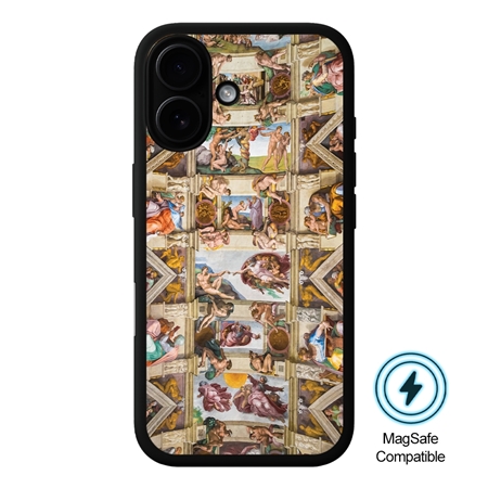 Famous Art Case for iPhone 16 Plus (Rafael - Sistine Chapel) 
