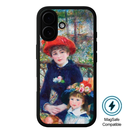 Famous Art Case for iPhone 16 Plus (Renoir - Two Sisters) 
