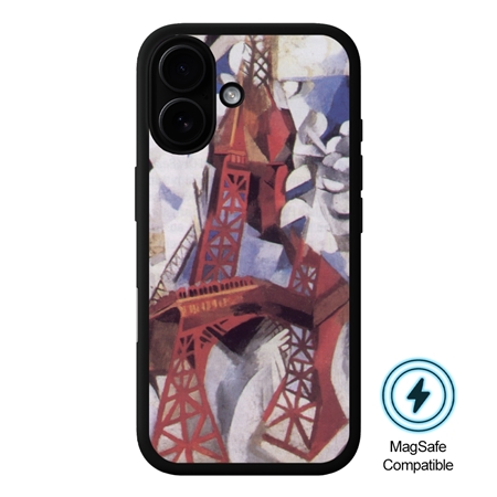 Famous Art Case for iPhone 16 Plus (Delaunay - The Red Tower) 
