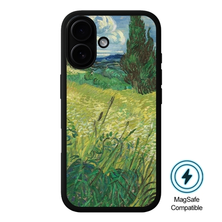 Famous Art Case for iPhone 16 Plus (Van Gogh - Green Field) 
