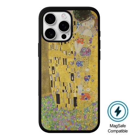 Famous Art Case for iPhone 16 Pro (Klimt - The Kiss) 
