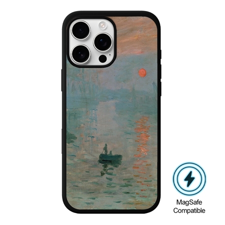 Famous Art Case for iPhone 16 Pro (Monet - Impression Sunrise) 

