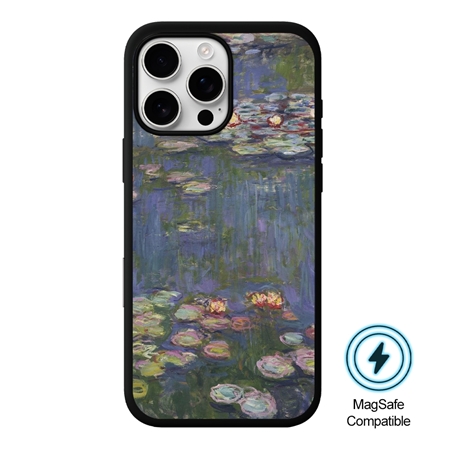 Famous Art Case for iPhone 16 Pro (Monet - Water Lilies) 
