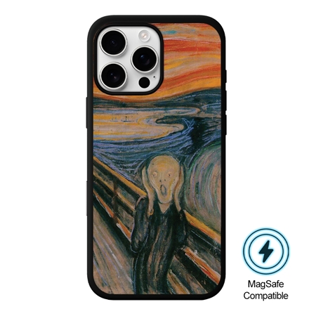 Famous Art Case for iPhone 16 Pro (Munch - The Scream) 
